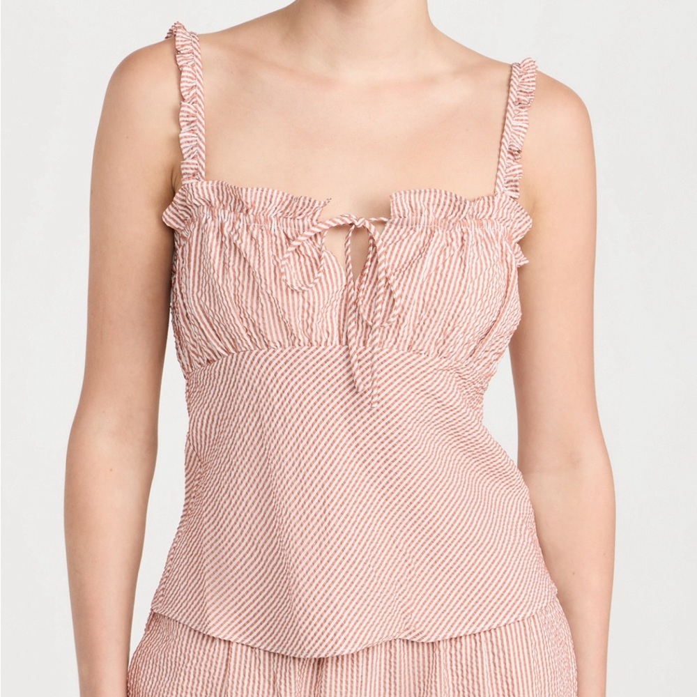 Wayf Ruched Cami Top
